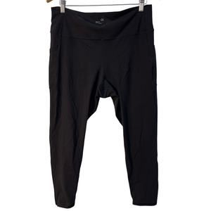 GapFit Women’s Power Move‎ High Rise Ankle Leggings Color Black Size XL